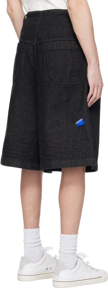 Shortsit ADER ERROR ADER error Pleated Denim Shorts Musta | BO01SSJE0201BK, 2