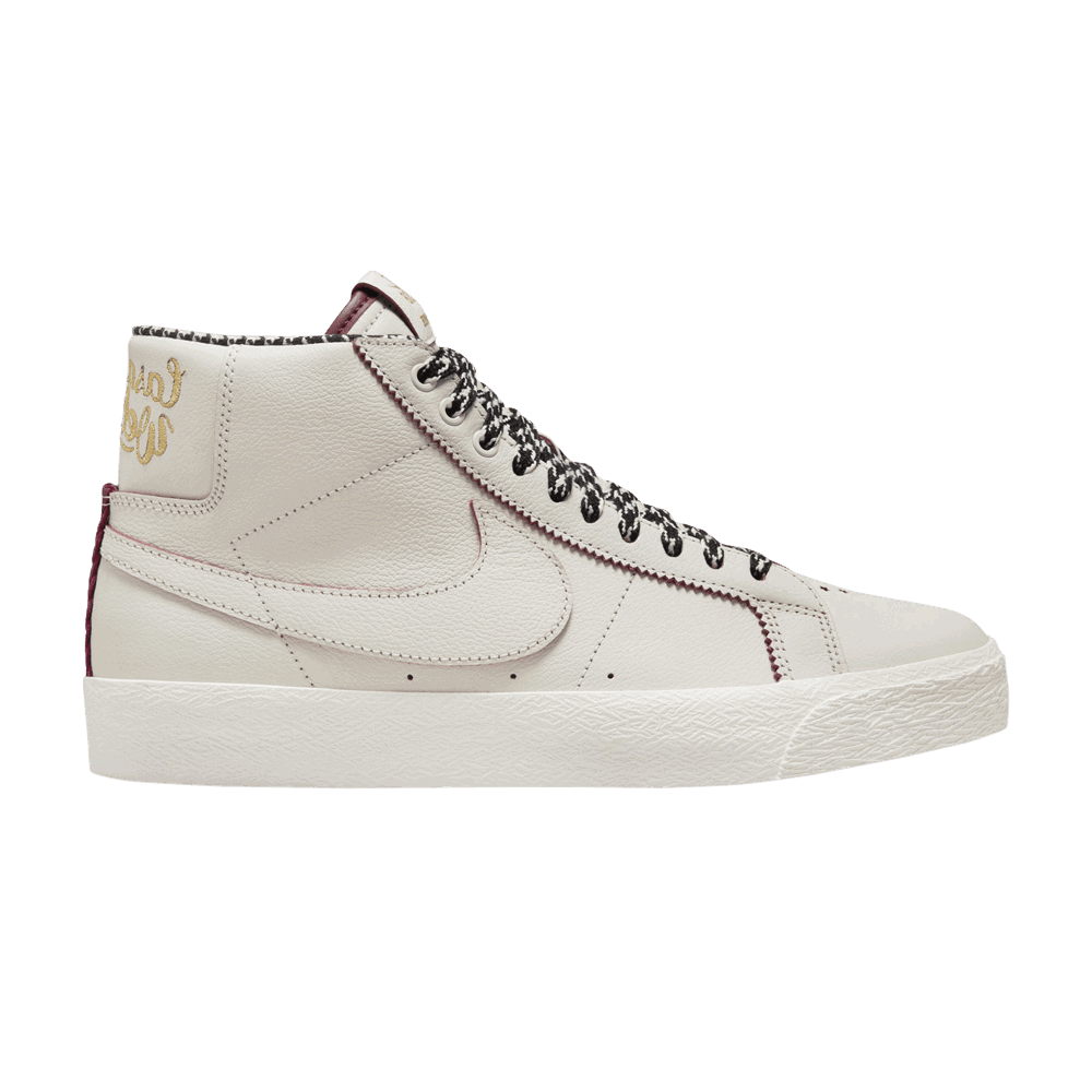 Tennarit ja kengät Nike Welcome Skateboarding x Zoom Blazer Mid SB Valkoinen | FQ0795-100, 0