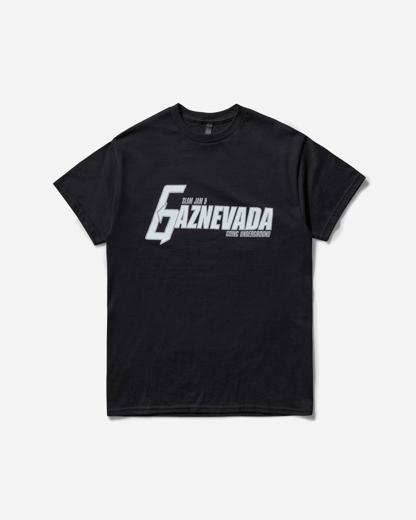 T-paita Slam Jam Gaznevada Going Underground Graphic T-Shirt Musta | SJGNUNDERTEE 1
