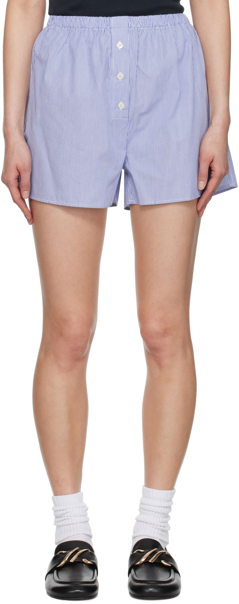 Nyrkkeilijät Sporty & Rich Sporty & Rich 'SRC' Mini Boxer Shorts Sininen | SH035606302ST02