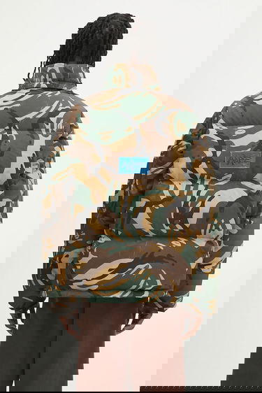 Puffer takki AAPE by A Bathing Ape AAPE Main Down Jacket Vihreä | AAPDNM7665XAN, 4