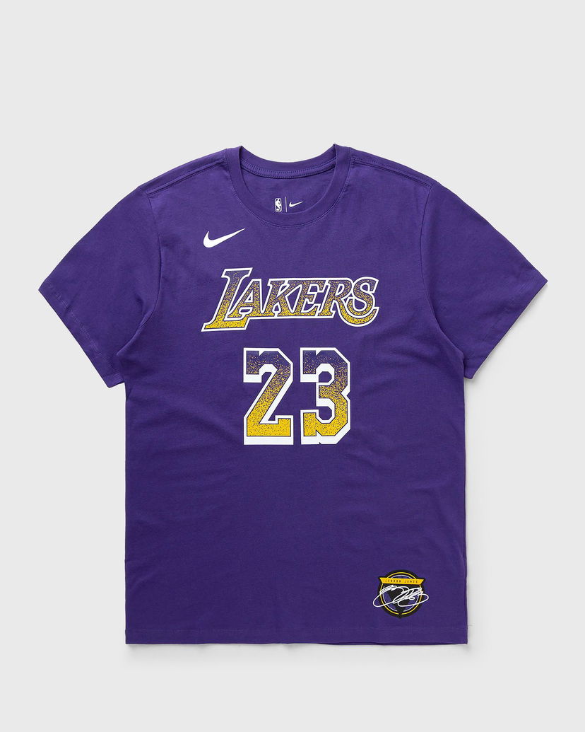 T-paita Nike NBA Los Angeles Lakers LeBron James Select Series Short Sleeve T-Shirt Violetti | HQ1318-504