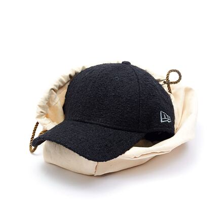 Korkki New Era New Era 9FORTY Shetland Moon Cloud Wool Adjustable Hat (56-59 cm) Musta | 60565072