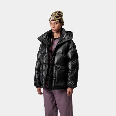 Puffer takki Carhartt WIP Benson Puffer Hooded Jacket Musta | I035370_9, 0