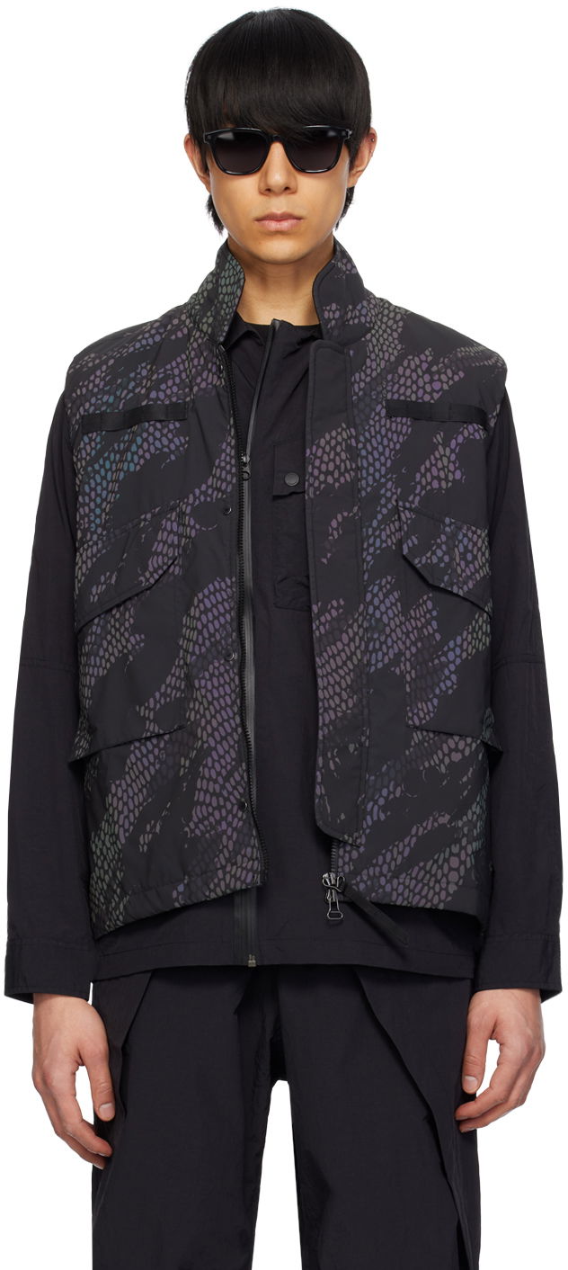 Liivi Maharishi Black Iridescent Tactical Vest Musta | 5034, 0