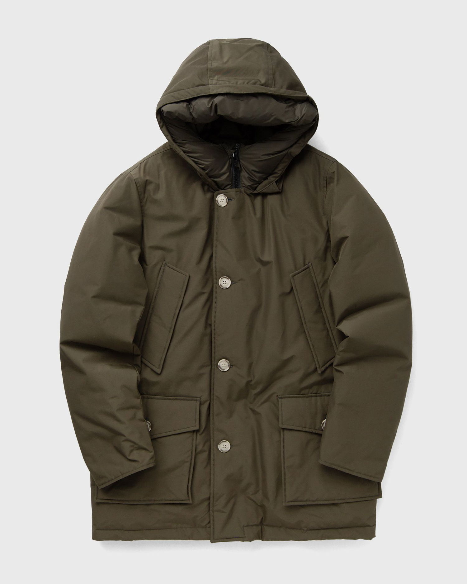 Parka WOOLRICH Arctic Parka with Button Closure and Attached Hood Vihreä | CFWOOU0483MRUT0001-DAG, 1