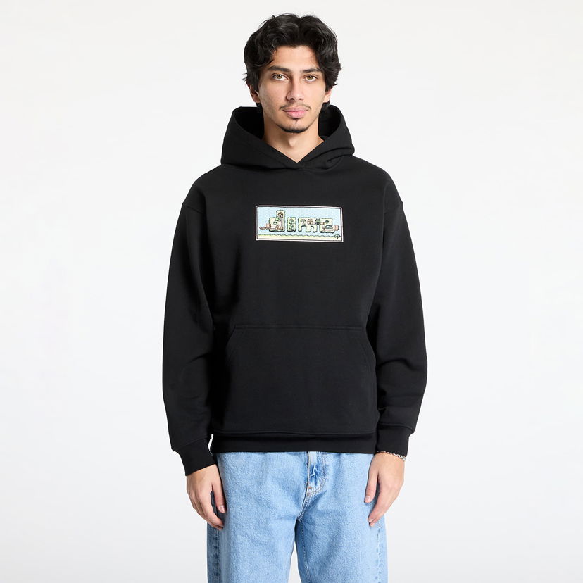 Huppari Dime DIME World Hoodie Musta | DIMEHO2445BLK