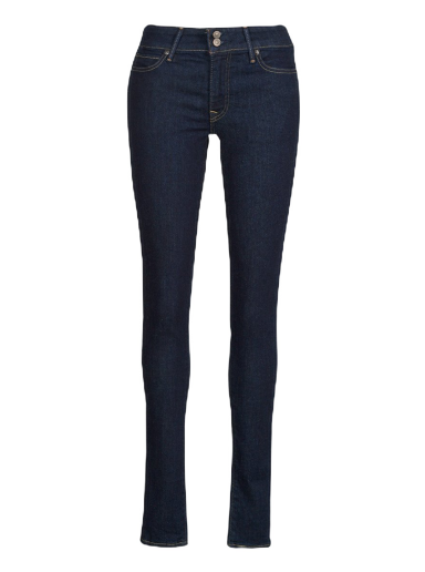 Jeans Levi's 711 DOUBLE BUTTON Tummansininen | A6215-0001