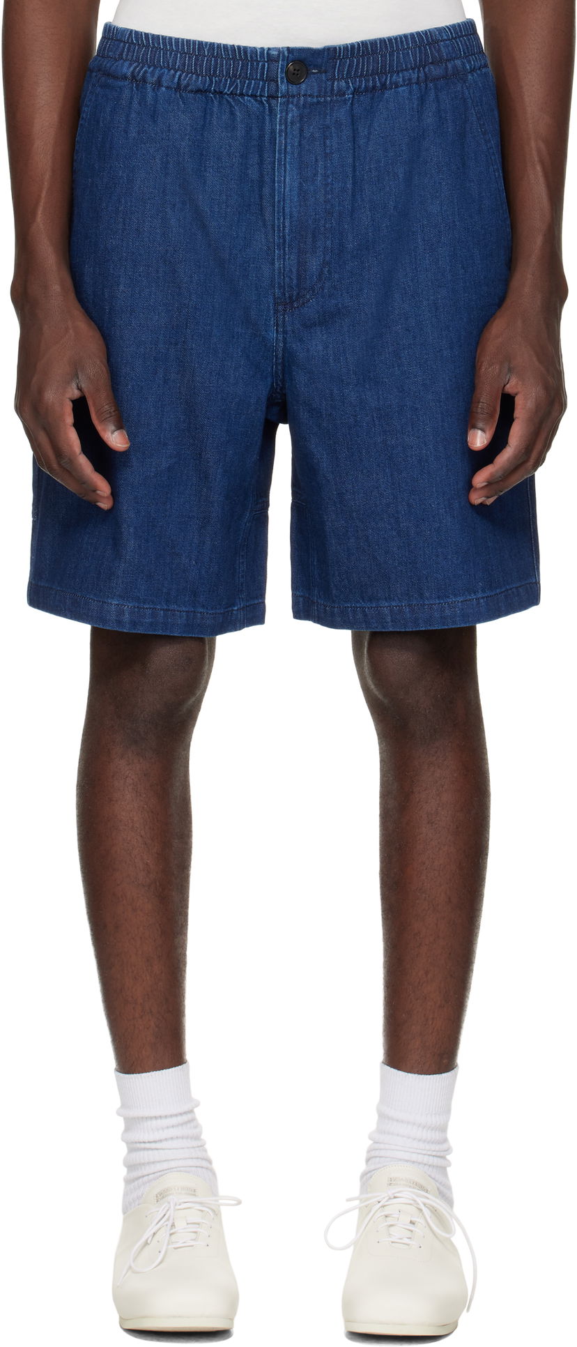 Shortsit A.P.C. A.P.C. Norris Denim Shorts Sininen | COHAL-H10186