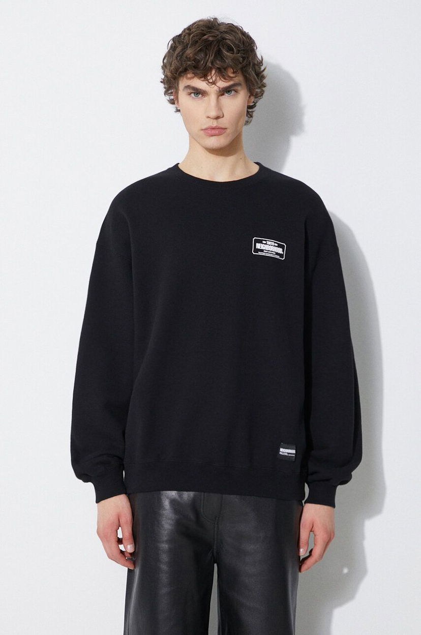 Huppari Neighborhood NEIGHBORHOOD Classic Sweatshirt Musta | 241FPNH.CSM03