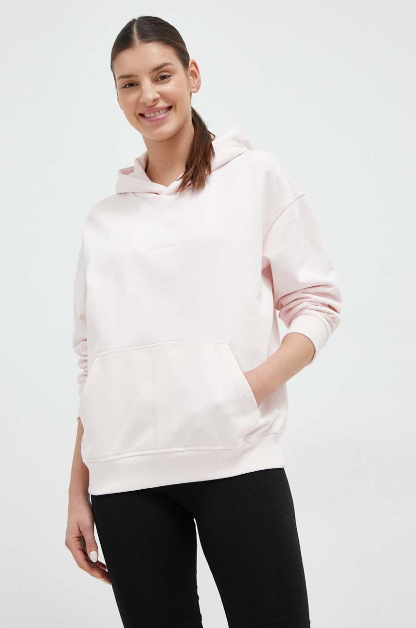 Huppari New Balance Essentials Hoodie Vaaleanpunainen | WT23554WAN, 0