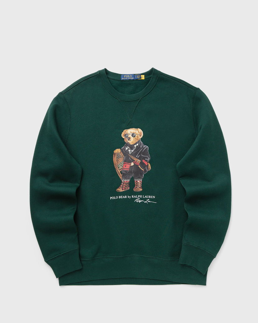 Huppari Polo by Ralph Lauren Polo Bear Graphic Crew Neck Sweatshirt Vihreä | 710981794001