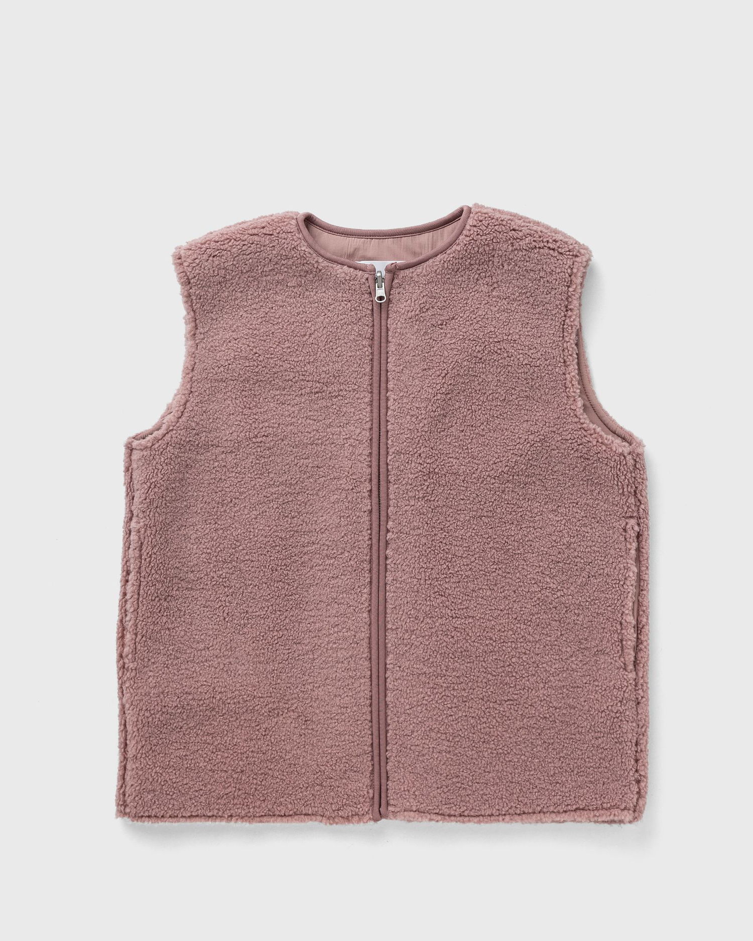 Liivi Samsoe Samsoe Samsøe & Samsøe SAAUTUMN Fleece Vest Vaaleanpunainen | F24400014-WOODROSE, 0