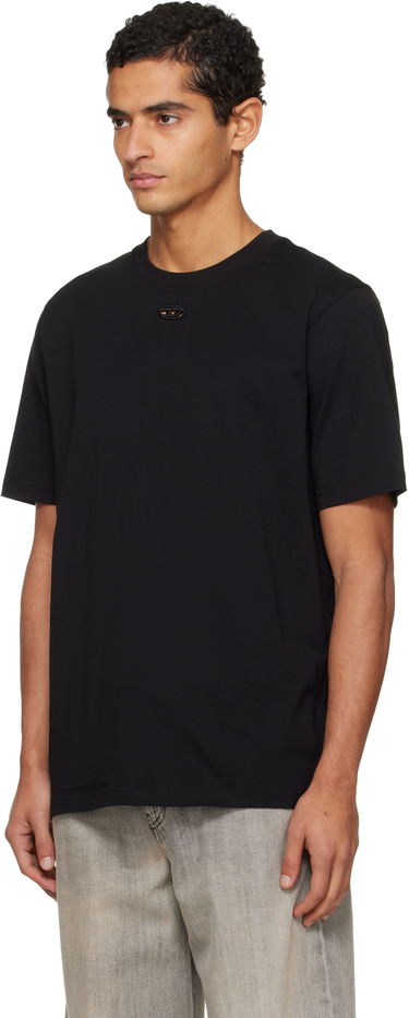 T-paita Diesel T-Adjust-Marey T-shirt Musta | A19420-0NIAX-9XX, 3