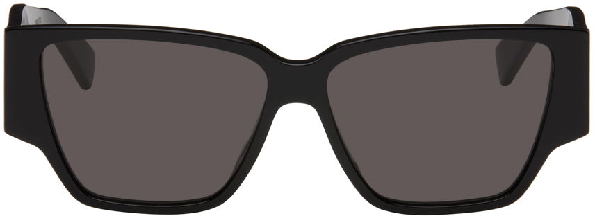 Aurinkolasit Bottega Veneta Triangle Stud Squared Sunglasses Musta | BV1285S, 0