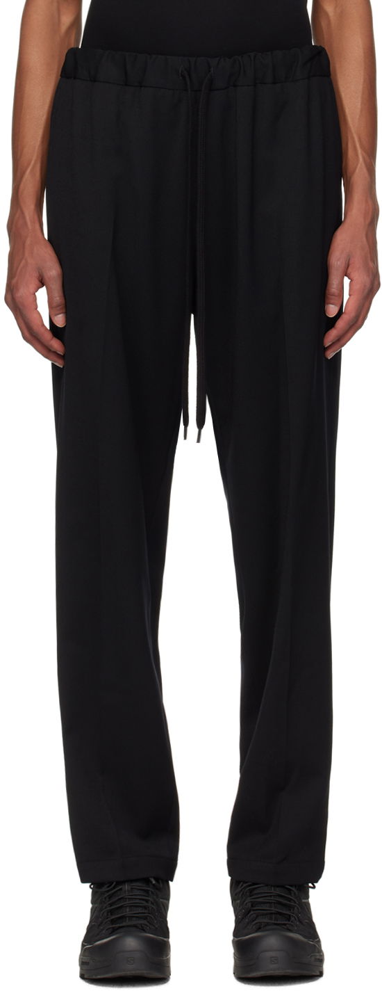 Housut Maison Margiela Wool Trousers Musta | SH0KA0023 M35153
