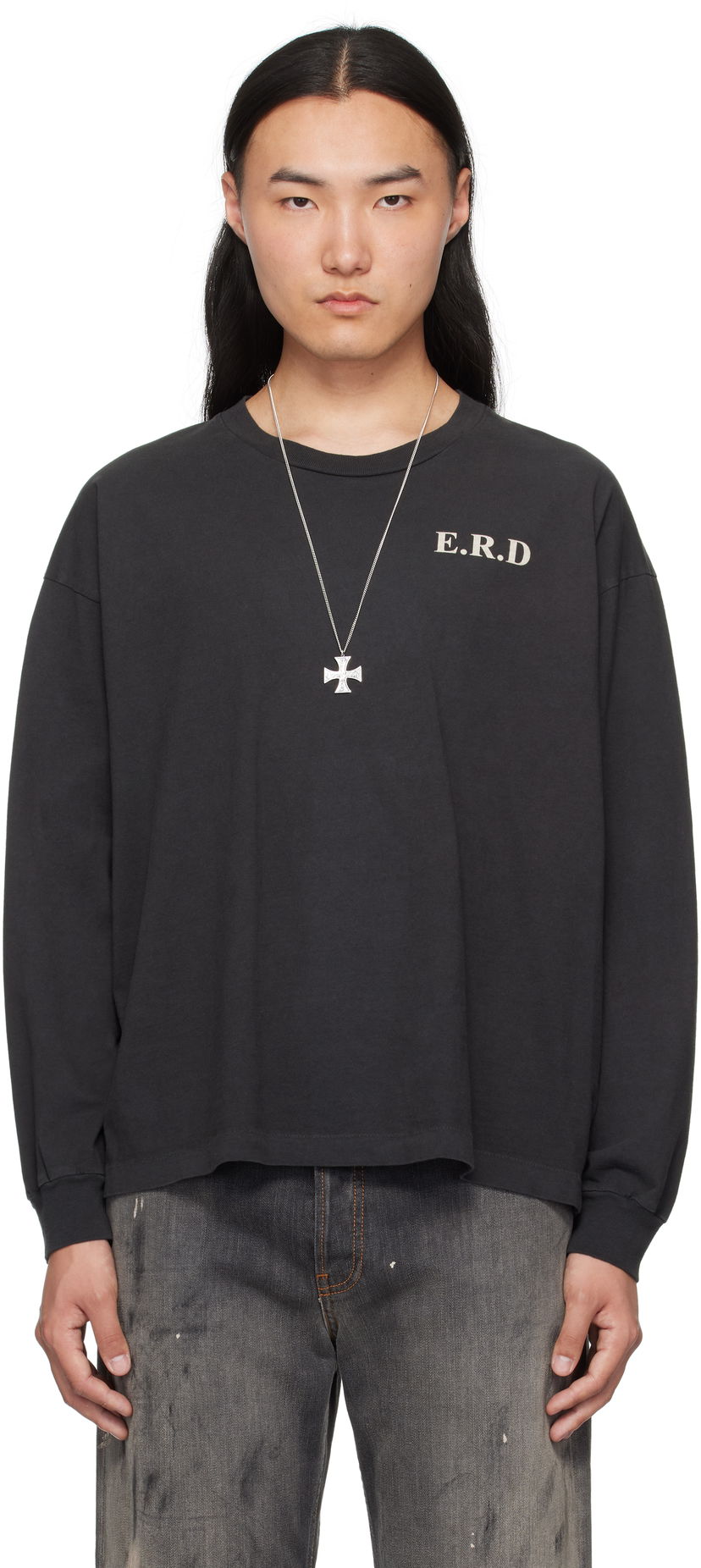 T-paita Enfants Riches Déprimés Enfants Riches Déprimés 'Taking the Cure' Long Sleeve T-Shirt Musta | 010-844