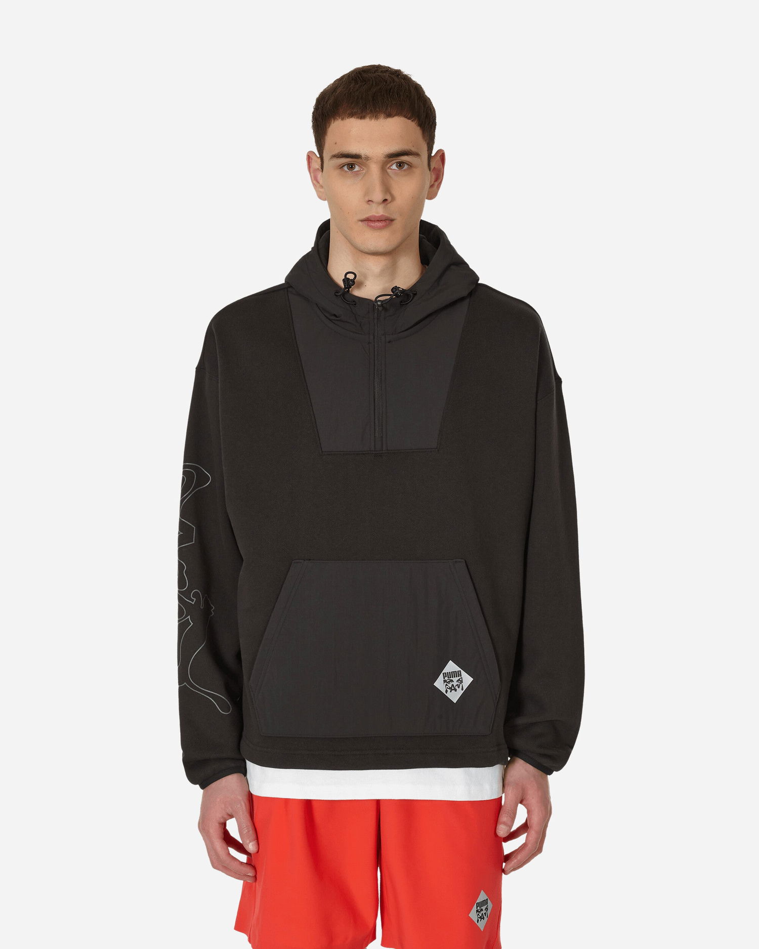 Huppari Puma x P.A.M. Hoodie Musta | 538812-01, 0