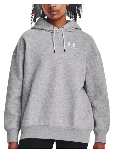 Huppari Under Armour Essential Flc OS Hoodie Harmaa | 1379495-012
