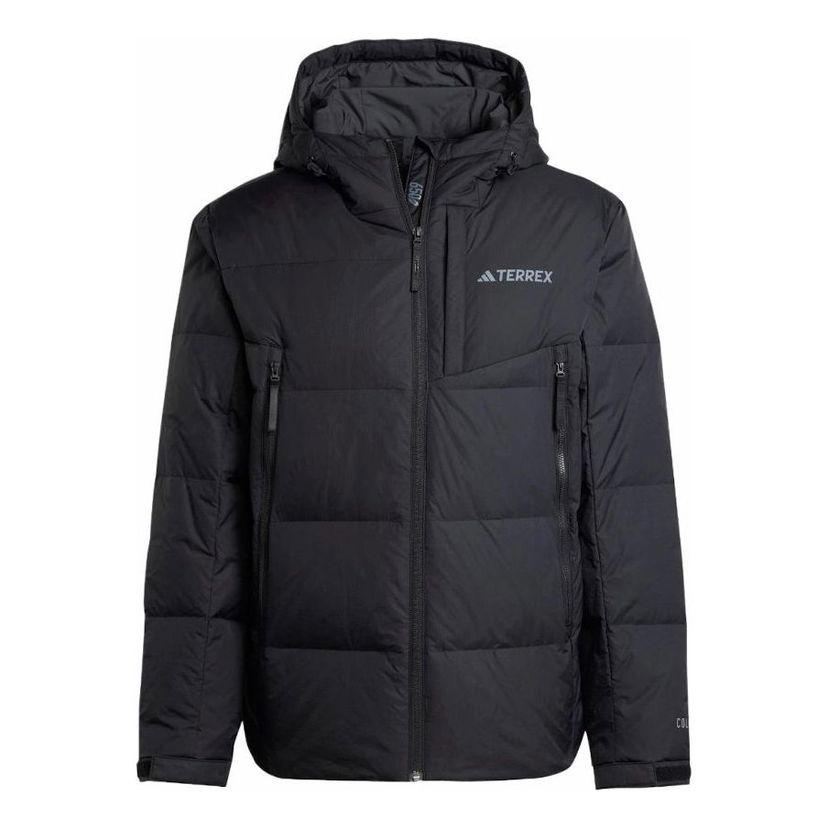 Puffer takki adidas Performance Terrex XPL Goose Down Jacket Musta | IX5621
