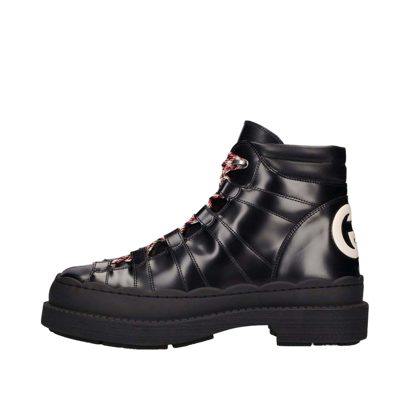 Tennarit ja kengät Gucci Ghibli Leather Trekking Boots Black Musta | 721122 AABBR 1294