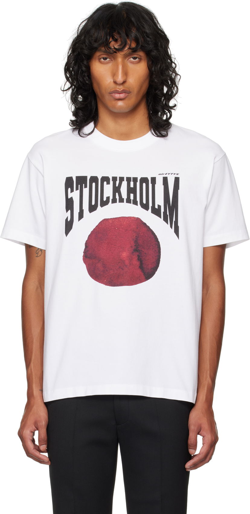 T-paita Eytys Leon Graphic T-shirt Valkoinen | A330012