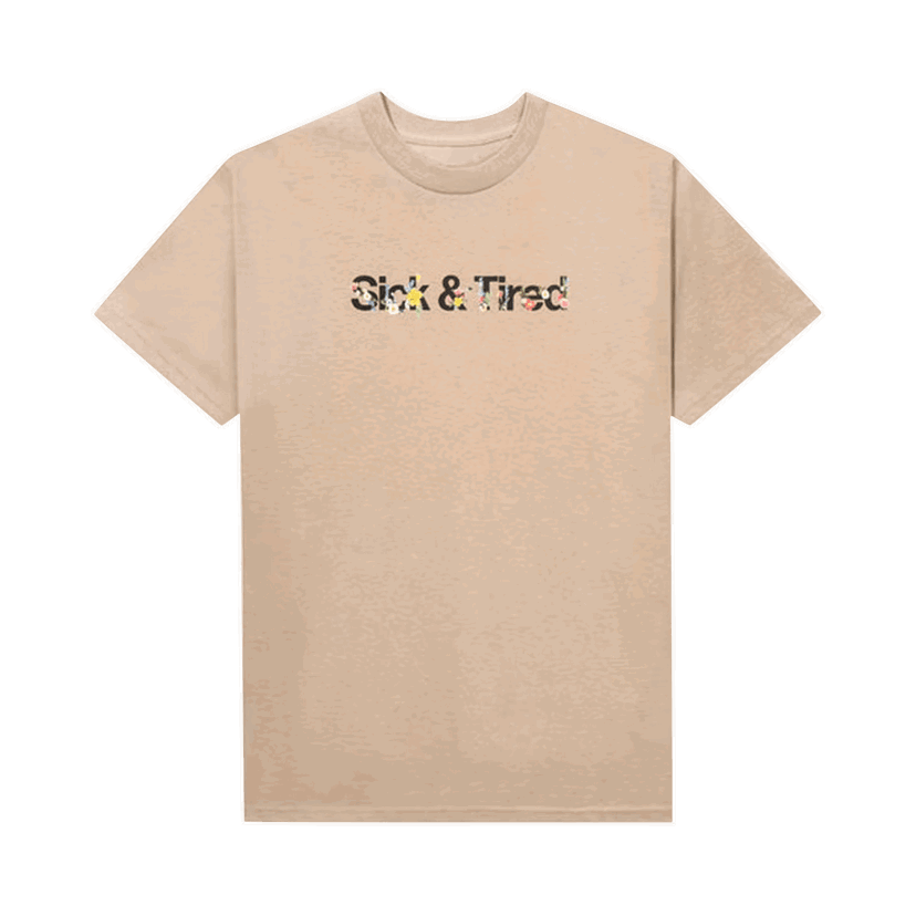 T-paita Anti Social Social Club Self Conclusion T-Shirt Beige | 0657 100000103SCTS SAND
