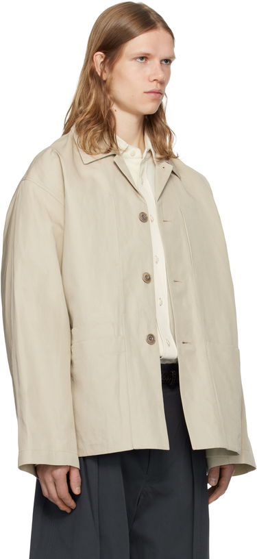 Takki LEMAIRE Lemaire Boxy Workwear Jacket Musta | OW1148 LF1350, 4