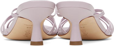 Asusteet Aeyde Aeyde Abby Leather Mules Violetti | A11-HS-PRAR55ST141-SS25-1019-007, 1