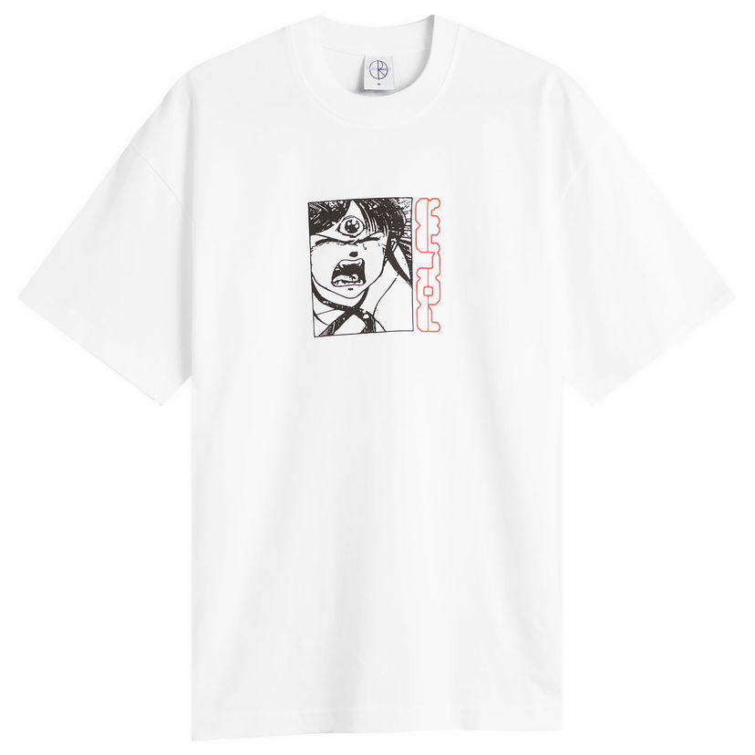 T-paita Polar Skate Co. Third Eye Graphic T-Shirt, Size Small Valkoinen | PSC-F25-42-WHT