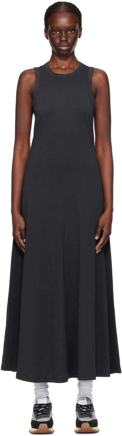 Mekko rag & bone rag & bone Sadie Maxi Dress Musta | WCC24S3003CH03
