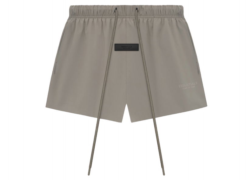 Shortsit Fear of God Core Collection Nylon Running Short Dust Harmaa | 160SU244215F
