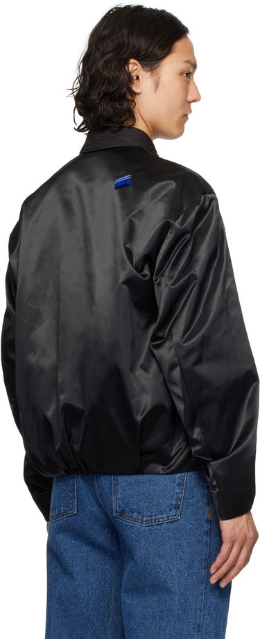 Bomber-takki ADER ERROR ADER error Product. 20 Ruched Satin Jacket Musta | BO01SSJK0802BK, 2