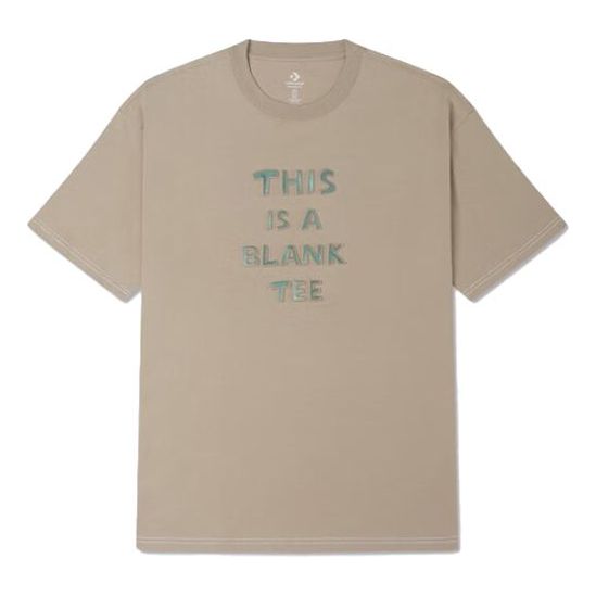T-paita Converse Logo Graphic T-Shirt Beige | 10025873-A03