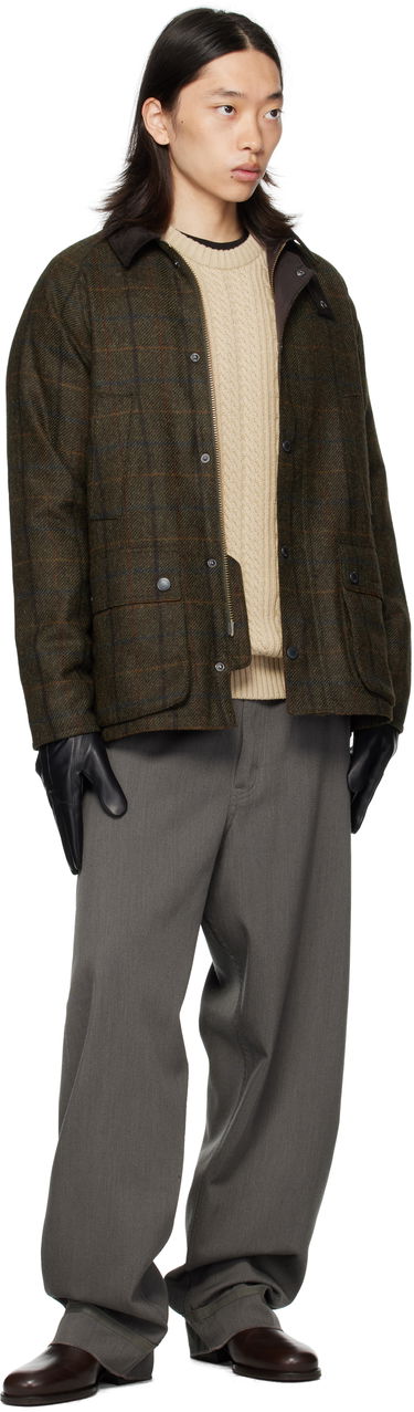 Takki Barbour Barbour Bedale Check Wool Jacket Vihreä | MWO0288OL91, 3