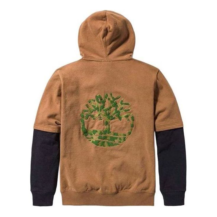 Huppari Timberland Embroidered Tree Hoodie Ruskea | A2R6P-254