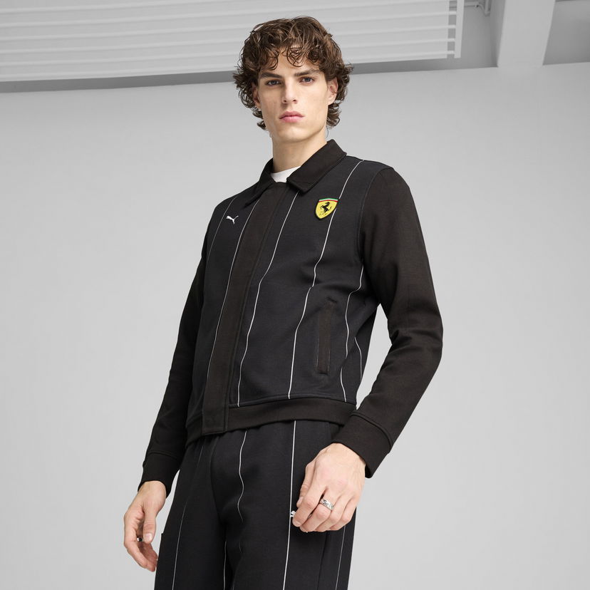 Verryttelypuku Puma Scuderia Ferrari HP Race Premium Jacket Musta | 630207_01