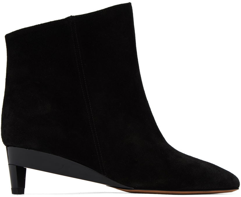 Vaatteet ISABEL MARANT Isabel Marant Deyan Suede Ankle Boots Musta | 23ABO0057FA-A3A33S