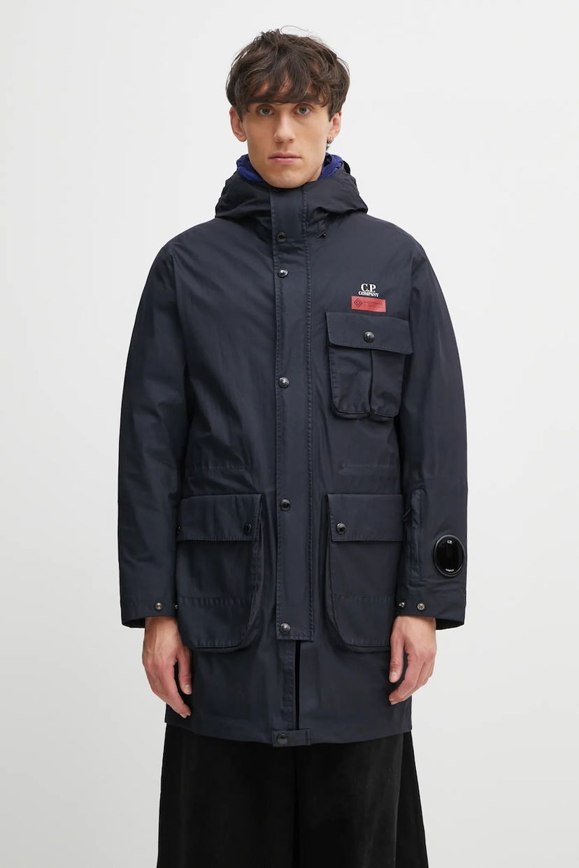 Parka C.P. Company Hooded Winter Parka Tummansininen | 19CMOW215A110411G
