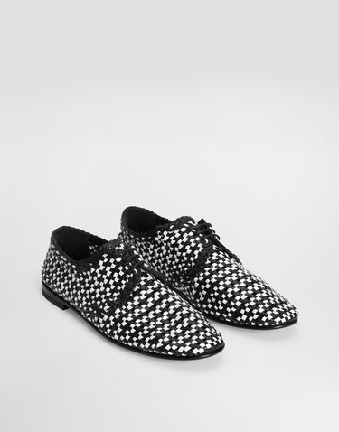 Asusteet Dolce & Gabbana Dolce & Gabbana Woven Leather Derby Shoes Monivärinen | A10872A9M518B926, 1