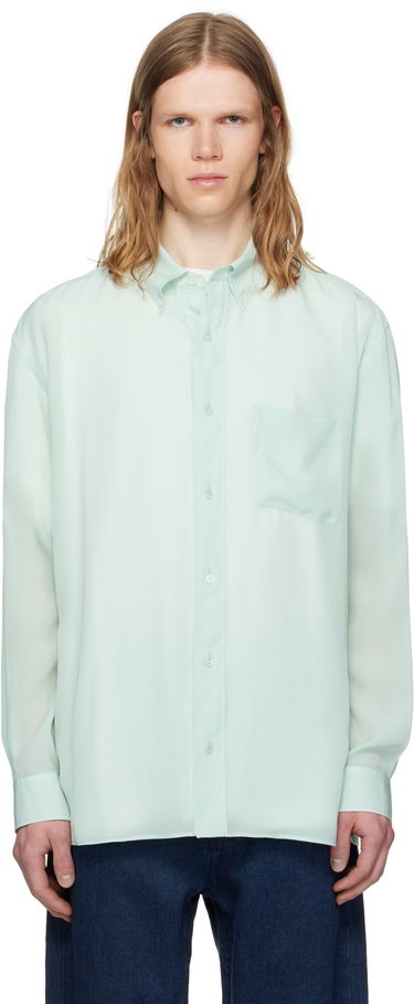 Paita The Row The Row Bresson Button-Down Shirt Vihreä | 916-W3678, 0