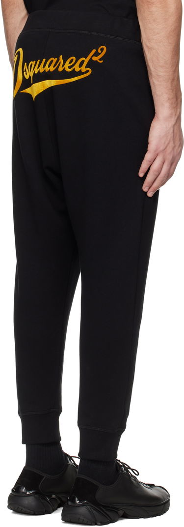 Verryttelyhousut DSQUARED2 Dsquared2 Dean Fit Relax Sweatpants Musta | S74KB1001_S25516, 2