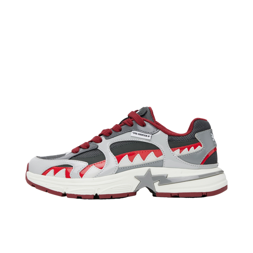 Tennarit ja kengät BAPE A Bathing Ape Shark STA #3 Harmaa | 001FWL302320L