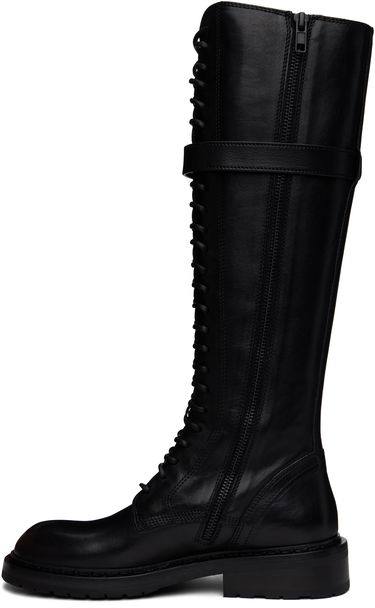 Vaatteet Ann Demeulemeester Ann Demeulemeester High Danny Tall Boots Musta | B0010063 LT047, 2