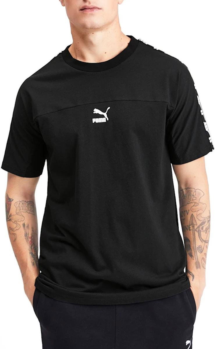 T-paita Puma T-shirt With Print Musta | 595309-01
