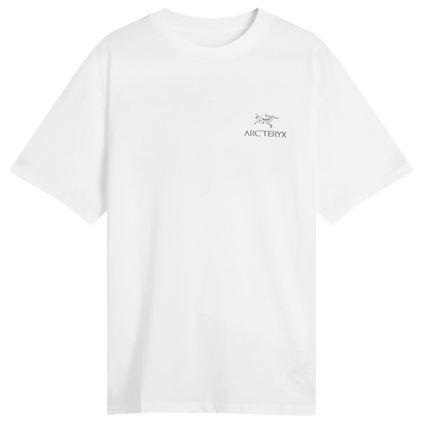 T-paita Arcteryx Men's Kragg SL Cotton T-Shirt, Size Small Valkoinen | X000009535-021939