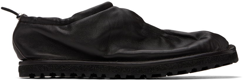 Vaatteet Dries Van Noten Dries Van Noten Drawstring Slippers Musta | MS242-1342