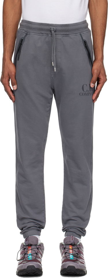 Verryttelyhousut C.P. Company C.P. Company Light Fleece Logo Sweatpants Harmaa | 18CMSP134A-002246G, 0