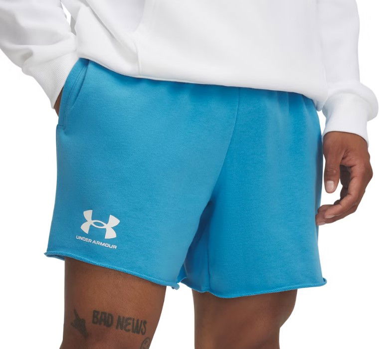 Shortsit Under Armour Rival Terry 6" Training Shorts Sininen | 1382427-452