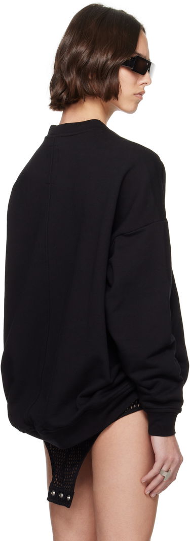 Huppari Rick Owens Rick Owens Champion Edition Jumbo Sweatshirt Musta | CW01E1669 CHFE, 2